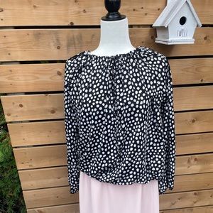 Verve Ami Black and White Top